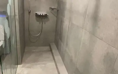 Ein Badezimmer in der Unterkunft Speyer Ferienwohnung