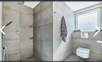 Ein Badezimmer in der Unterkunft Möblierte Wohnung Speyer