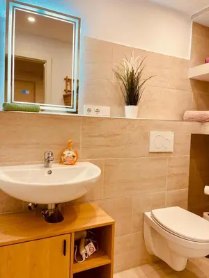 Ein Badezimmer in der Unterkunft Odw homes - small cozy old town apartment