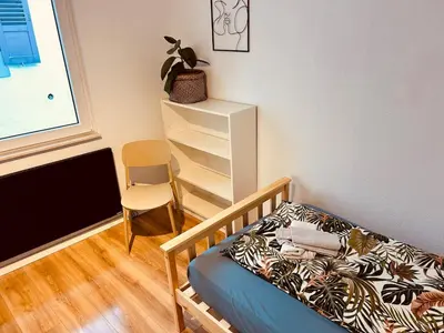 Ein Bett oder Betten in einem Zimmer der Unterkunft Odw homes - small cozy old town apartment