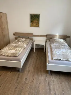 Ein Bett oder Betten in einem Zimmer der Unterkunft Deans Home
