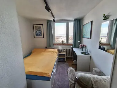 Ein Bett oder Betten in einem Zimmer der Unterkunft Star-In-Rainbow