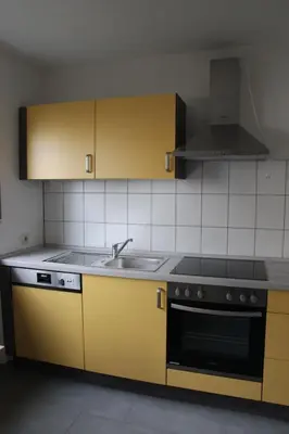Küche/Küchenzeile in der Unterkunft Apartment Wunderschön Wohnen in Weinheim by Interhome