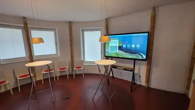 TV/Unterhaltungsangebot in der Unterkunft Bambushaus - bamboo house