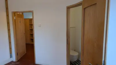 Ein Badezimmer in der Unterkunft Bambushaus - bamboo house