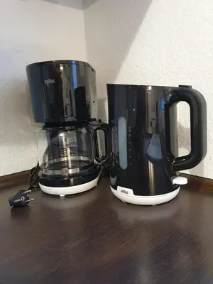 Kaffee-/Teezubehör in der Unterkunft Karlsruhe Holiday & Business Apartment - 3-Bedroom House