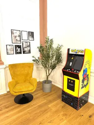 Grundriss der Unterkunft NIRO I Exklusive Residenz - Historischer Ballsaal - Deluxe, Infrarotkabine, Pac-Man, Parkplatz, TV