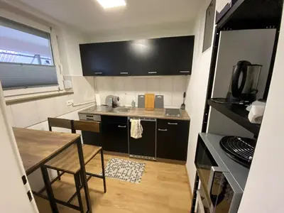 Küche/Küchenzeile in der Unterkunft Quiet 2 bedroom apartment - ruhige 2 Zimmer Wohnung