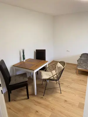 Ein Sitzbereich in der Unterkunft Quiet 2 bedroom apartment - ruhige 2 Zimmer Wohnung