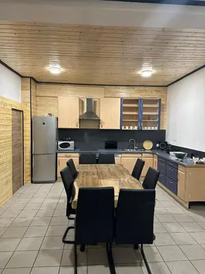 Küche/Küchenzeile in der Unterkunft Monteurunterkunft in ruhiger Lage, nahe Zentrum