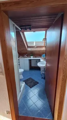 Küche/Küchenzeile in der Unterkunft Schöne helle Wohnung für 2 Personen