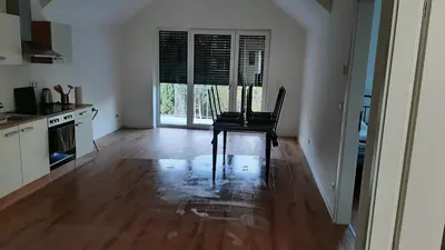 Küche/Küchenzeile in der Unterkunft LanasHaus