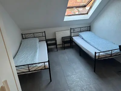 Ein Bett oder Betten in einem Zimmer der Unterkunft GP - modernes übernachten in unseren Unterkünften