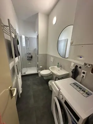 Ein Badezimmer in der Unterkunft Monteurswohnung Neustadt an der Weinstraße
