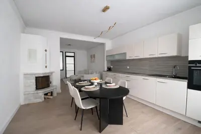 Küche/Küchenzeile in der Unterkunft Urban Stay Goldstadt