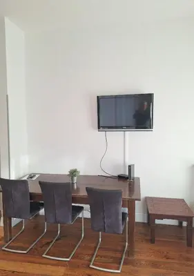 TV/Unterhaltungsangebot in der Unterkunft Groundfloor Monteurswohnung