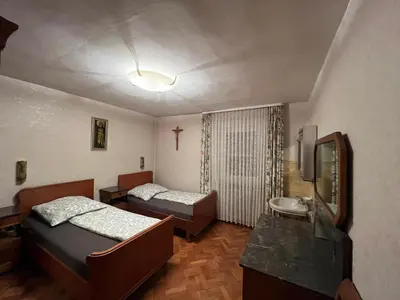 Ein Bett oder Betten in einem Zimmer der Unterkunft Leimen Work & Sleep