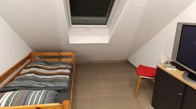 TV/Unterhaltungsangebot in der Unterkunft Ferienwohnung im Heckgewann