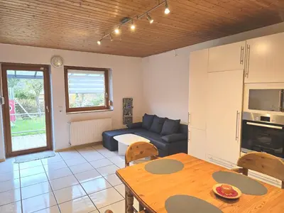 Küche/Küchenzeile in der Unterkunft Ruhige Einliegerwohnung mit grosser Terrasse