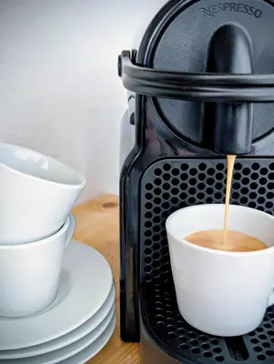 Kaffee-/Teezubehör in der Unterkunft Japandi für 2 nahe Mannheim, SAP, Heidelberg