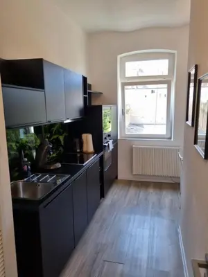 Küche/Küchenzeile in der Unterkunft Süße Marie 10