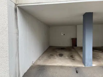 Grundriss der Unterkunft Appartement am Pfühlpark Parkplatz Küche Wlan Balkon