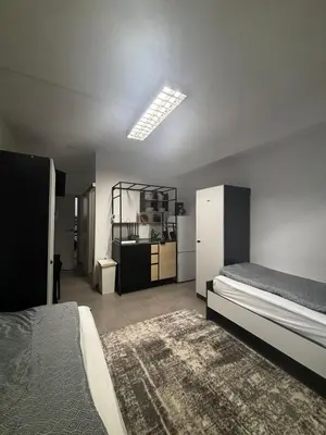Ein Bett oder Betten in einem Zimmer der Unterkunft Monteur Boardinghouse WorkHomes Zuffenhausen