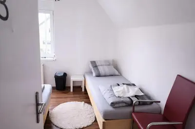 Ein Sitzbereich in der Unterkunft Homestay Dietzenbach, Frankfurt am Main, Rhein-Main, Offenbach am Main