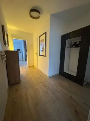 Küche/Küchenzeile in der Unterkunft Modern Apartment Karlsruhe City Center