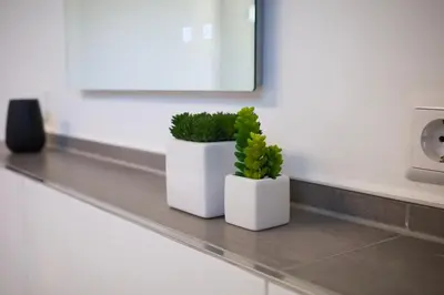 Grundriss der Unterkunft Modernes 118qm Haus für Ferien und Arbeit