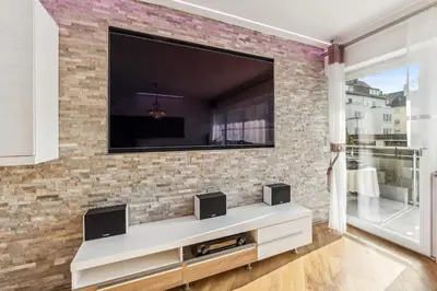 TV/Unterhaltungsangebot in der Unterkunft Traumwohnung im Herzen Heilbronns