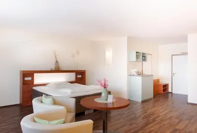 Küche/Küchenzeile in der Unterkunft Hotel Victoria