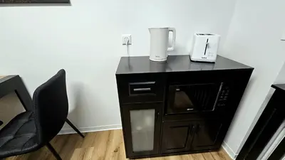 Küche/Küchenzeile in der Unterkunft Ioana Homes Ferienwohnung