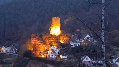 Naturlandschaft in der Nähe der Ferienwohnung