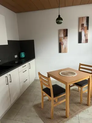 Küche/Küchenzeile in der Unterkunft Hotel Garni Sebastian