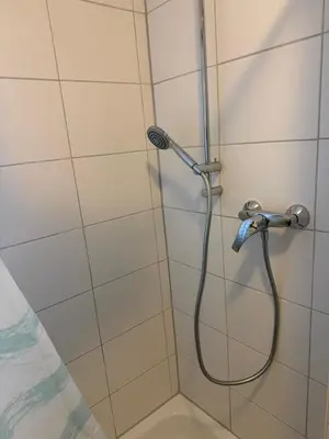 Ein Badezimmer in der Unterkunft Stadtmitte Ferienwohnung