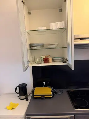 Küche/Küchenzeile in der Unterkunft Stadtmitte Ferienwohnung