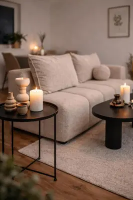 Ein Sitzbereich in der Unterkunft MIRANA Home l Modernes Apartment Kaiserslautern