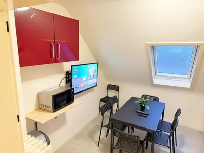 TV/Unterhaltungsangebot in der Unterkunft Vollausgestattete Wohnung für Selbstversorger