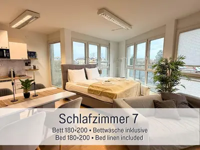 Ein Sitzbereich in der Unterkunft Panorama Penthouse - Whirlpool - Sauna - Billiard