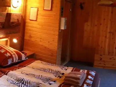 Ein Bett oder Betten in einem Zimmer der Unterkunft Holiday Home in Kuhklingen mit Großer Terrasse by Interhome