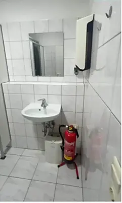 Ein Badezimmer in der Unterkunft Lumara Apartment für 4 Personen