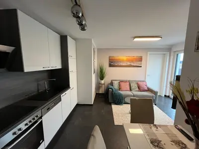 Küche/Küchenzeile in der Unterkunft Beautiful apartment in Bürstadt