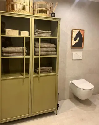 Ein Badezimmer in der Unterkunft Die Scheune Odenwald