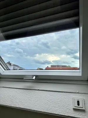 Ein Balkon oder eine Terrasse in der Unterkunft Country house style vintage 2-room apartment in Kleinostheim
