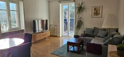 TV/Unterhaltungsangebot in der Unterkunft Ferienwohnung Lucia Amorbach