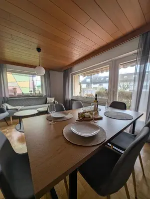 Grundriss der Unterkunft Apartment am Kurpark