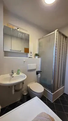 Ein Badezimmer in der Unterkunft Exclusive complete apartment for 6 people