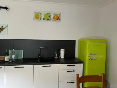 Küche/Küchenzeile in der Unterkunft Ferienhaus Südpfälzer Wald