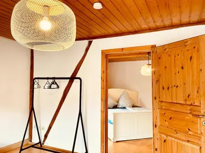 Ein Bett oder Betten in einem Zimmer der Unterkunft Odw Homes - Charming Home in Gorxheimertal
